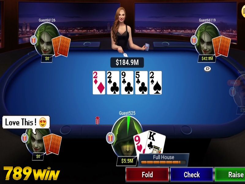 Vòng flop của Poker - luật chơi môn poker
